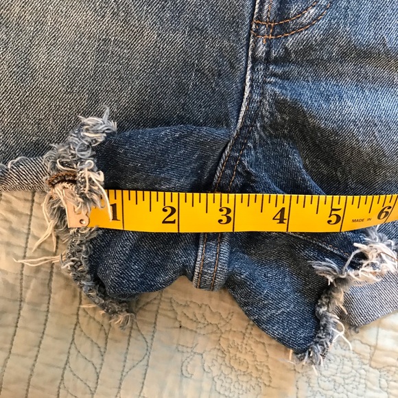 Madewell high rise cut off jean shorts - Picture 11 of 11